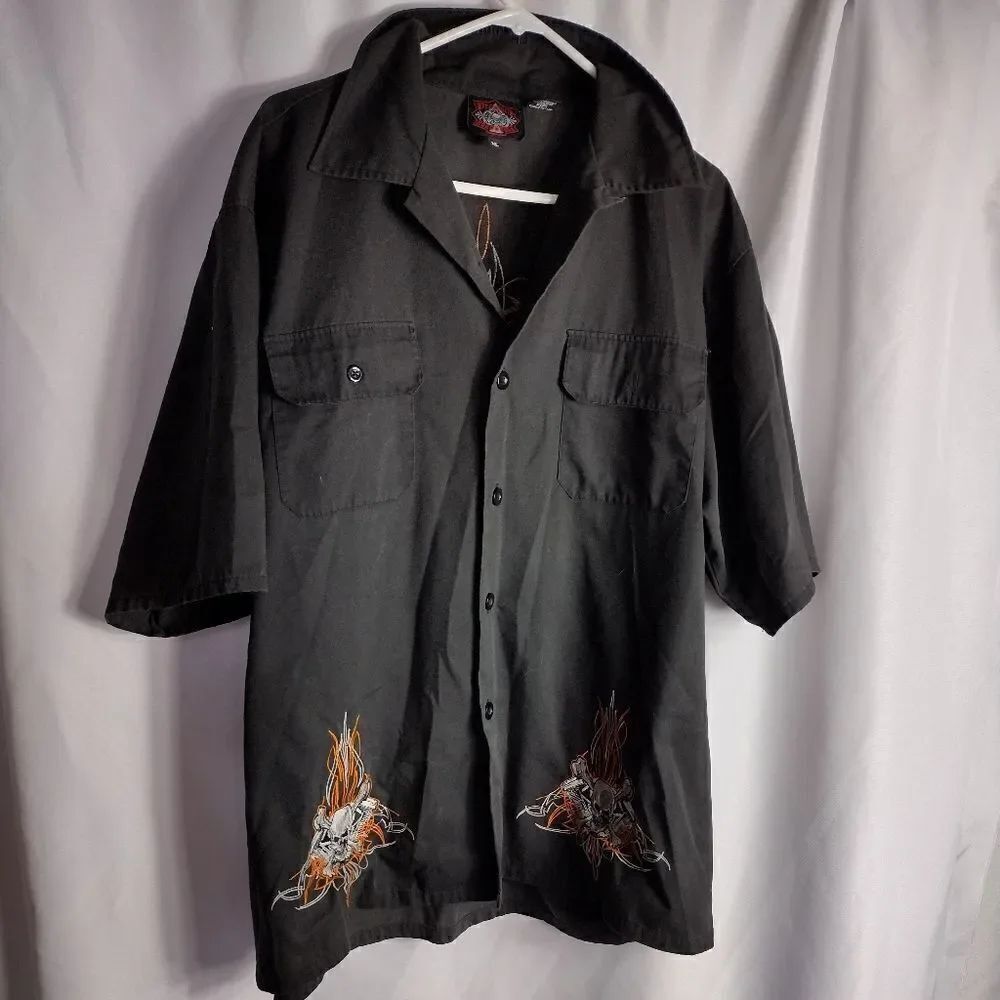 Dragonfly Roadhouse embroidered shirt 